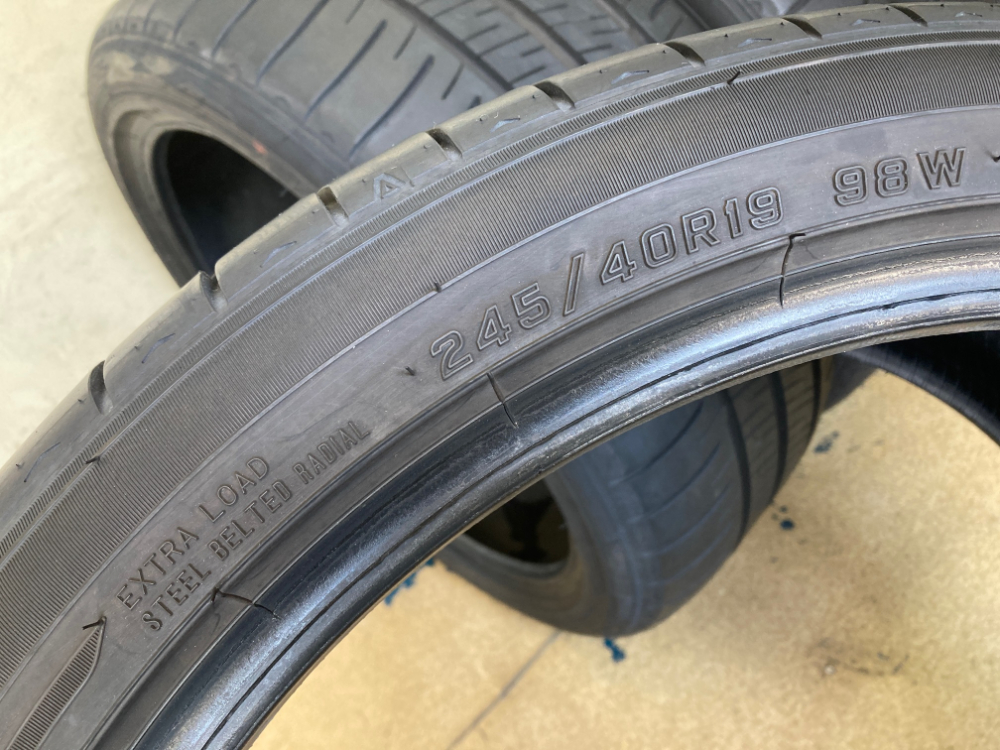 新品 4本 ダンロップ エナセーブ RV505 245/40R19 98W XL 19インチ 夏